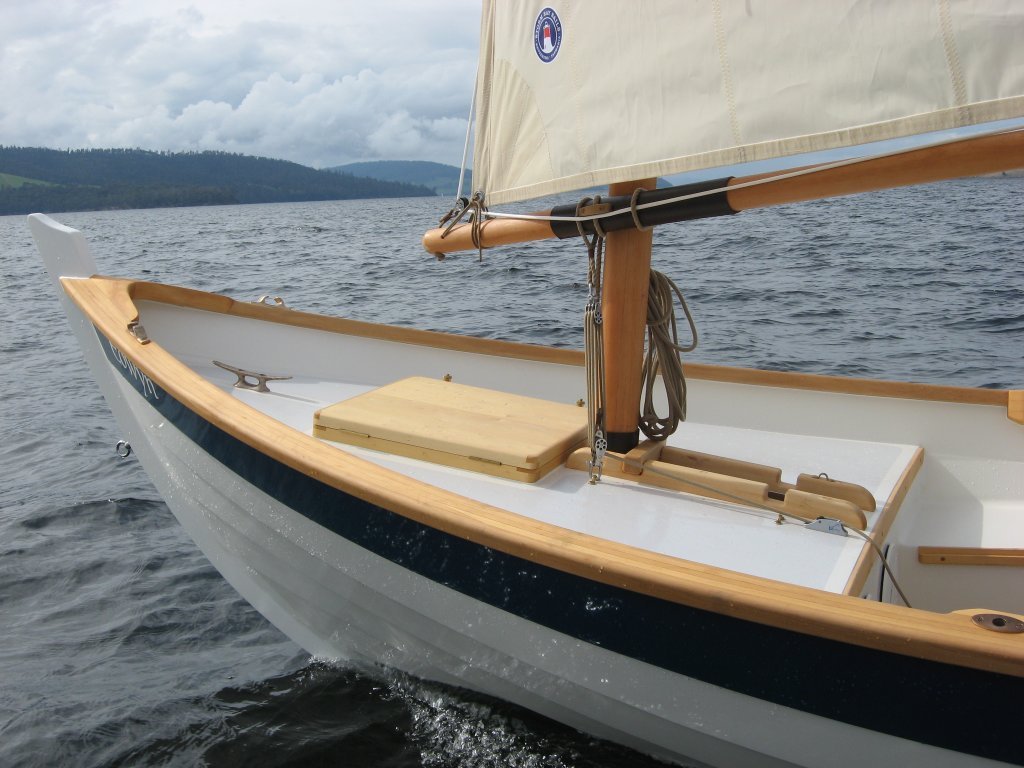 foredeck detail on the caledonia yawl